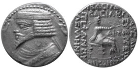 KINGS of PARTHIA. Phraatakes, (2 BC-AD 4/5). AR Tetradrachm. Rare.