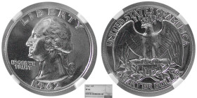 UNITED STATES. 1962, Quarter Dollar. NGC-PROOF 66.