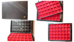 Small Abafil Coin Case. Manufactured by Abafil of Milan, Italy.