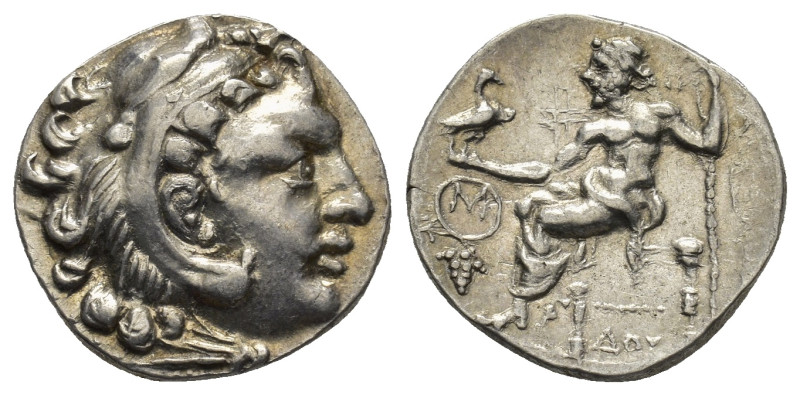 Kingdom of Macedon, Alexander III 'the Great' AR Drachm. Chios, circa 290-275 BC...