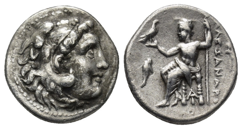 KINGS OF MACEDON. Alexander III 'the Great', 336-323 BC. Drachm (4.2 Gr. 17mm.) ...