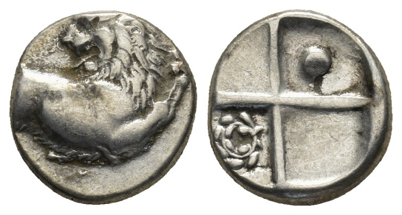 THRACE. Chersonesus. Ca. 4th century BC. AR hemidrachm (12mm, 2.3 g). Persic sta...