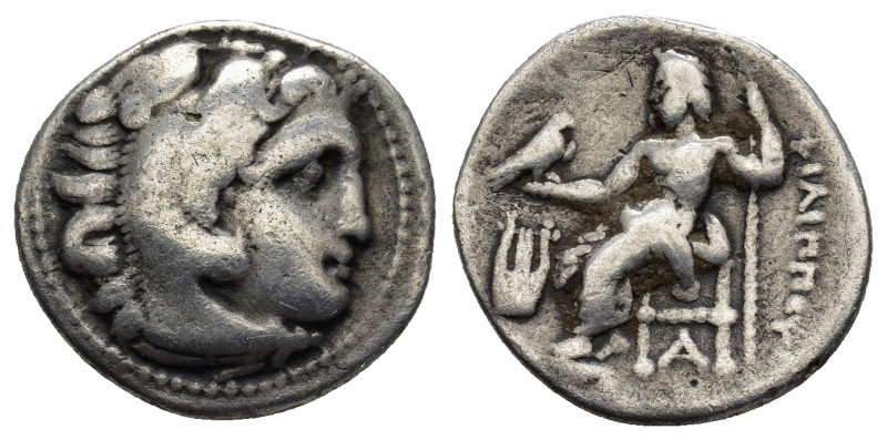 Kings of Macedon. Kolophon. Philip III Arrhidaeus 323-317 BC. In the types of Al...