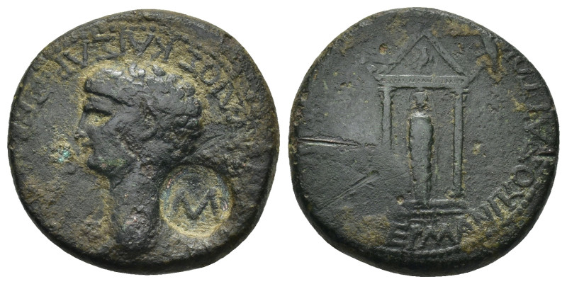 Lycia. Koinon Of Lycia. Claudius AD 41-54 AE (9.2 Gr. 23mm.) 
bare head of Claud...
