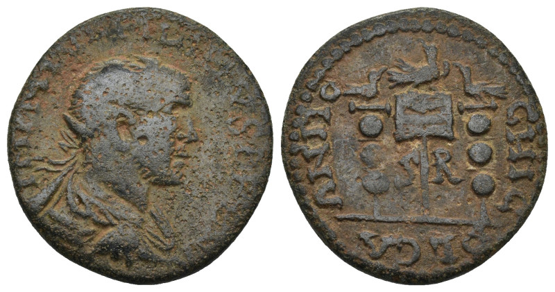 Pisidia. Antiocheia. Philip I Arab AD 244-249. Bronze Æ (24mm, 7.3 g). IMP M IVL...