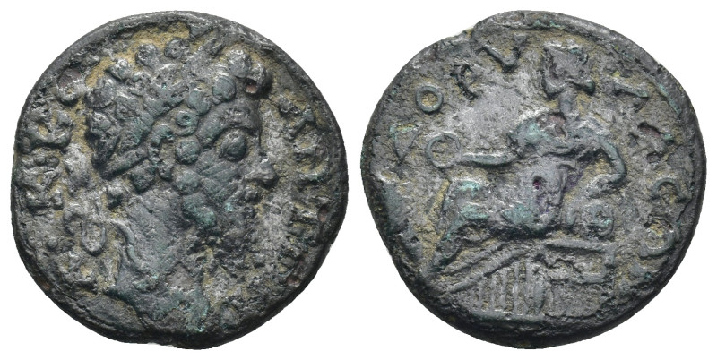 Marcus Aurelius (161-180). AE. (5.1 Gr. 20mm.)
Bare headed bust right, with slig...