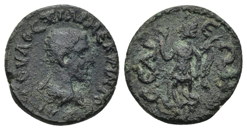 Pisidia. Selge. Hostilian. As Caesar, AD 250-251 AE (3.5 Gr. 17mm.)
Bare-headed,...