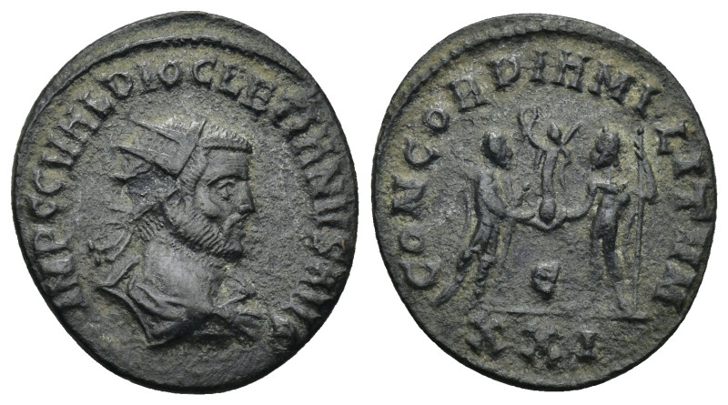 Diocletian BI Antoninianus. Heraclea, AD 288-289. (2.8 Gr. 20mm.)
Radiate, drape...