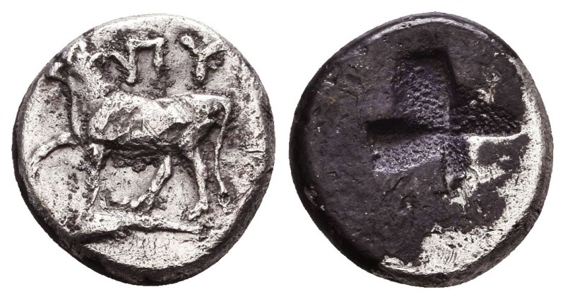 Thrace, Byzantion. 340-320 B.C. AR .
Reference:

Condition: Very Fine

Weig...