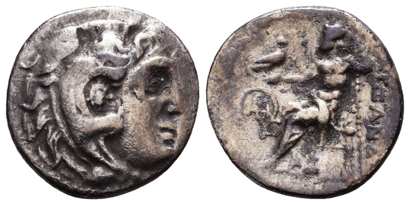 KINGS of MACEDON. Alexander III 'the Great'. 336-323 BC. AR Drachm. 

Referenc...