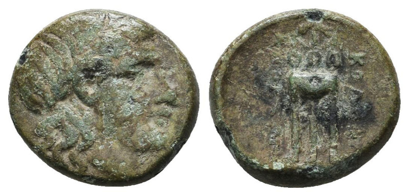 Greek Coins. 4th - 3rd century B.C. AE
Reference:

Condition: Very Fine

We...