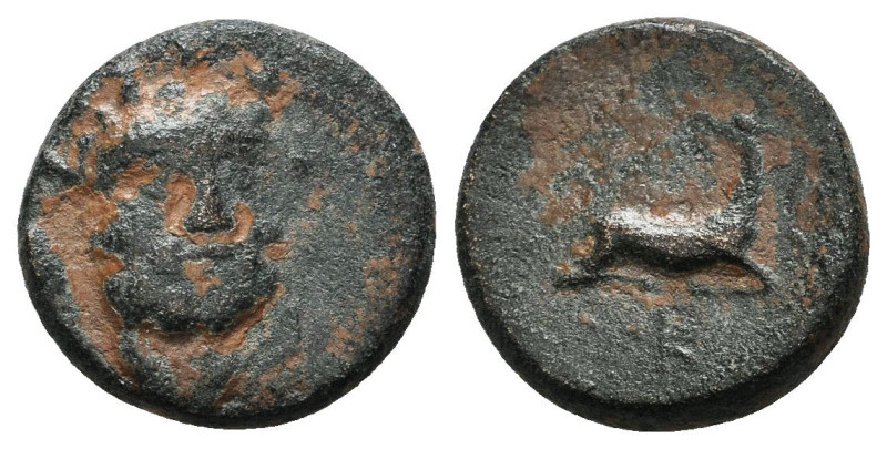 Greek Coins. 4th - 3rd century B.C. AE
Reference:

Condition: Very Fine

We...