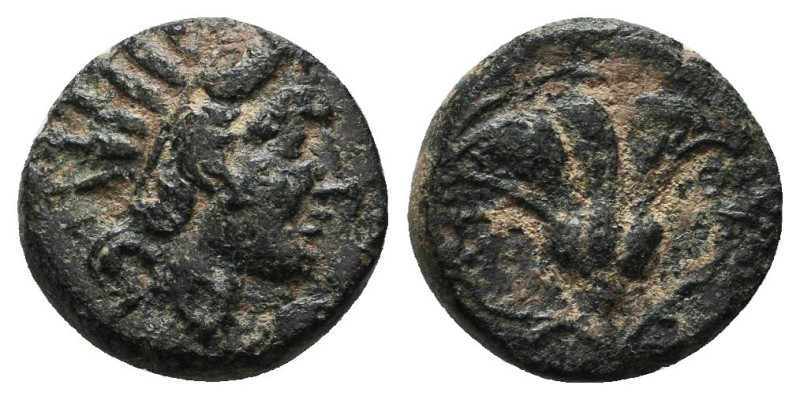 Greek Coins. 4th - 3rd century B.C. AE
Reference:

Condition: Very Fine

We...