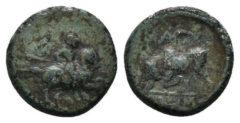 Greek Coins. 4th - 3rd century B.C. AE
Reference:

Condition: Very Fine

We...