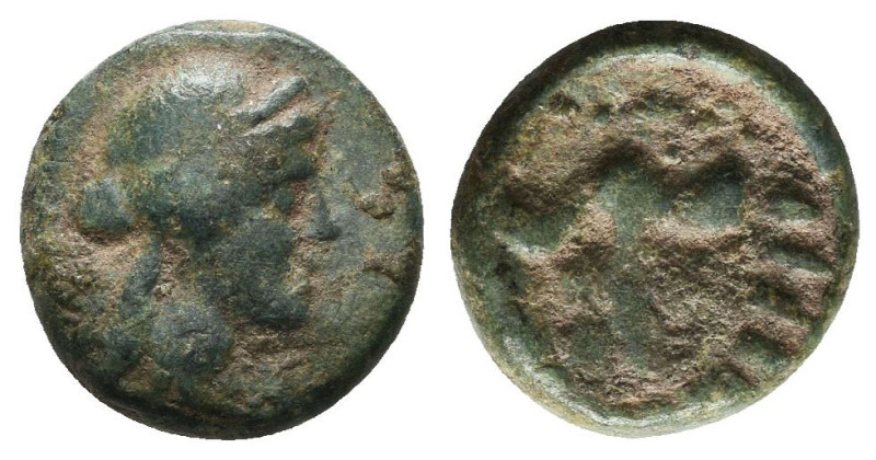 Greek Coins. 4th - 3rd century B.C. AE
Reference:

Condition: Very Fine

We...