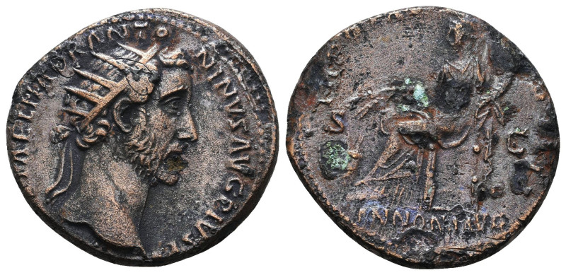 Antoninus Pius, 138-161. AE
Reference:

Condition: Very Fine

Weight: 12,2 ...