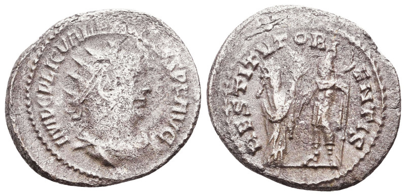 Valerian I AD 253-260. Rome Antoninianus AR
Reference:

Condition: Very Fine...