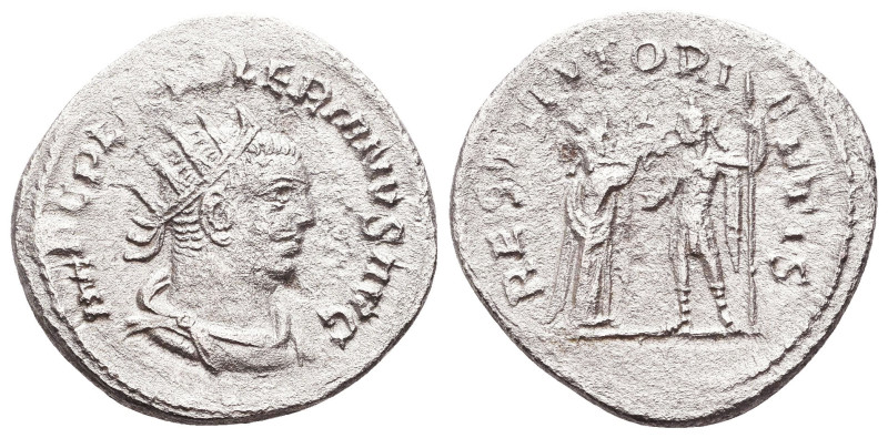 Valerian I AD 253-260. Rome Antoninianus AR
Reference:

Condition: Very Fine...