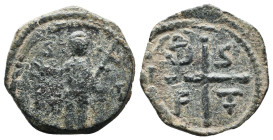 Crusaders Coins AE, 11th - 13th Centuries. 
Reference:

Condition: Very Fine

Weight: 3,4 gr
Diameter: 19,7 mm