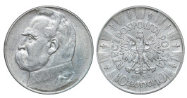 Poland, Józef Piłsudski (1926 - 1935). 10 zlotych 1936, Silver, 22 g, Y# 29, Józef Piłsudski

Estimate: 5-10 EUR