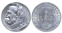 Poland, Józef Piłsudski (1926 - 1935). 5 zlote 1934, Silver, 11 g, Y# 25, Józef Piłsudski

Estimate: 5-10 EUR