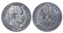 Germany (Saxony), Albert I (1873 - 1902). 5 Marks 1876 year, Silver, 27,77 g, KM# 1237

Estimate: 30-70 EUR