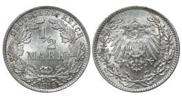 Germany (Württemberg), Vilhelms II (1891 - 1918),1/2 marks 1916 year, Silver, 2,7 g, KM# 17

Estimate: 5-10 EUR