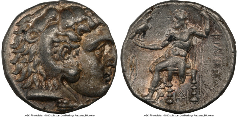 MACEDONIAN KINGDOM. Philip III Arrhidaeus (323-317 BC). AR tetradrachm (24mm, 17...