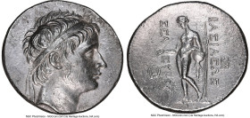 SELEUCID KINGDOM. Seleucus II Callinicus (246-225 BC). AR tetradrachm (29mm, 16.75 gm, 12h). NGC Choice AU 5/5 - 2/5, brushed. Antioch on the Orontes,...