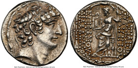 SELEUCID KINGDOM. Philip I Philadelphus (ca. 95/4-76/5 BC). AR tetradrachm (26mm, 12h). NGC Choice XF. Antioch on the Orontes, ca. 88-87 BC. Diademed ...
