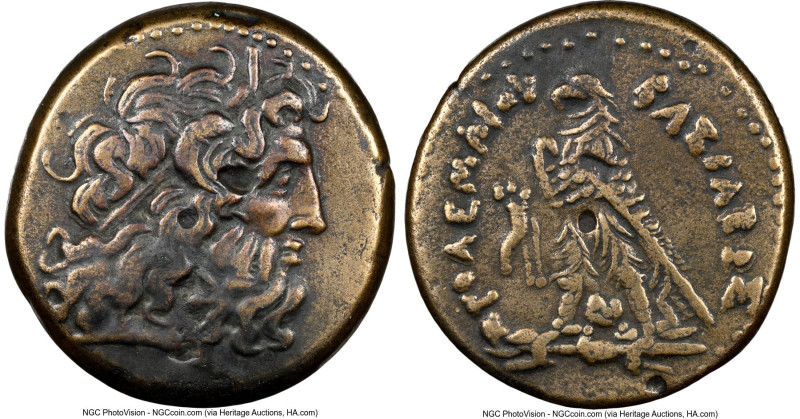 PTOLEMAIC EGYPT. Ptolemy IV Philopator (222-205/4 BC). AE drachm (34mm, 34.07 gm...