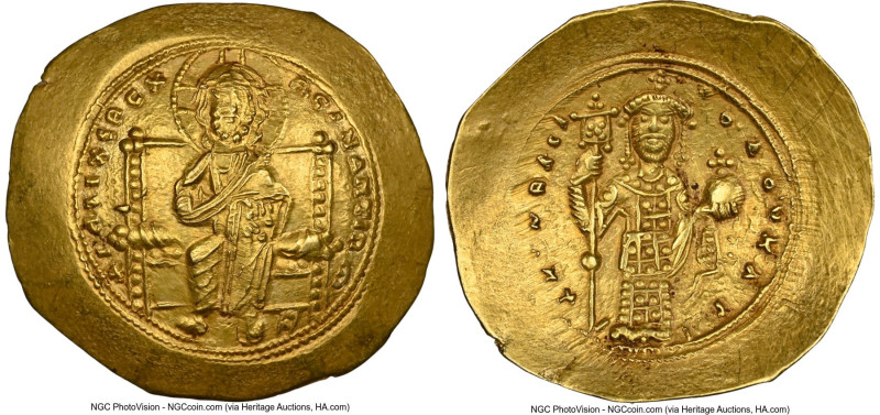 Constantine X Ducas (AD 1059-1067). AV histamenon nomisma (26mm, 4.38 gm, 6h). N...