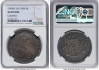 Charles IV 8 Reales 1799-DA XF Details (Cleaned) NGC, Santiago mint, KM51, Cal-1031. HID09801242017 © 2023 Heritage Auctions | All Rights Reserved