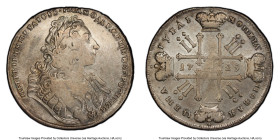 Peter II Rouble 1729 VF25 PCGS, Kadashevsky mint, KM182.3. Type of 1729. HID09801242017 © 2023 Heritage Auctions | All Rights Reserved