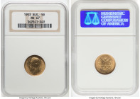 Nicholas II gold 5 Roubles 1903-AP MS67 NGC, St. Petersburg mint, KM-Y62, Fr-180. HID09801242017 © 2023 Heritage Auctions | All Rights Reserved