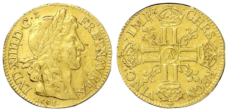 Ausländische Goldmünzen und -medaillen

Frankreich

Ludwig XIV., 1643-1715
...