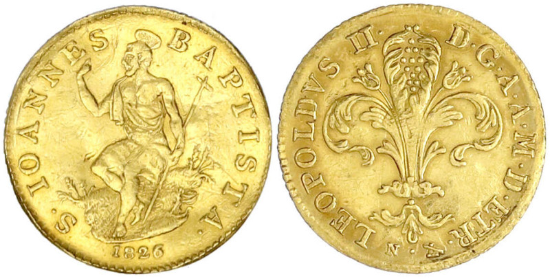 Ausländische Goldmünzen und -medaillen

Italien-Toskana

Leopold II., 1824-1...