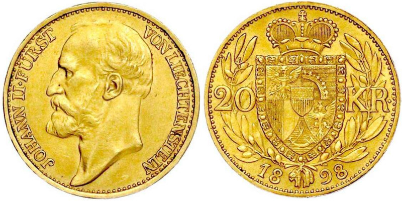 Ausländische Goldmünzen und -medaillen

Liechtenstein

Johann II., 1858-1929...