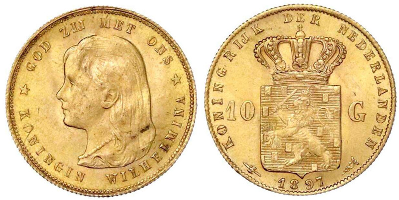 Ausländische Goldmünzen und -medaillen

Niederlande

Wilhelmina, 1890-1948
...