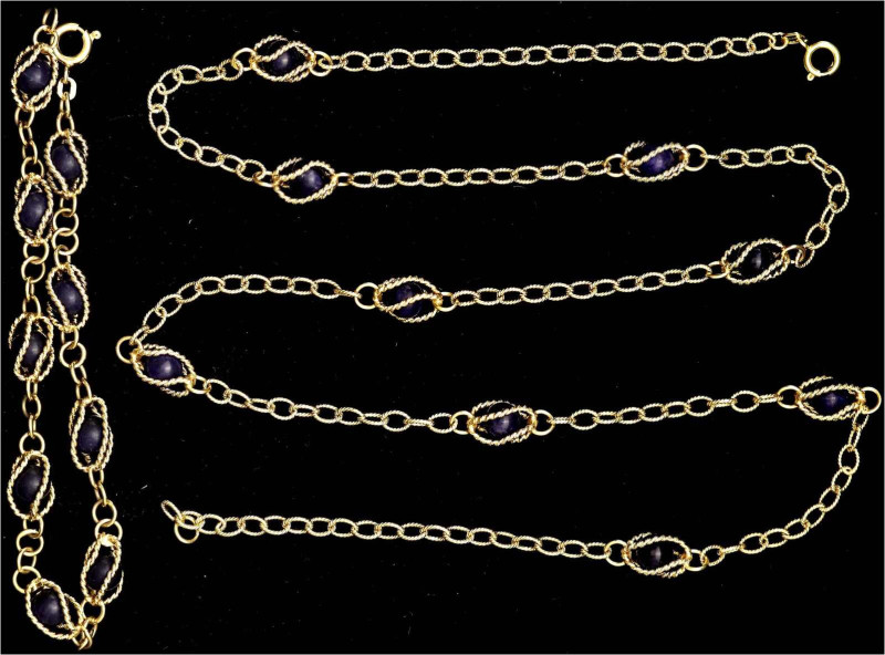 Schmuck und Accessoires aus Gold

Ensembles

Collier und Armband Gelbgold 58...