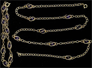 Schmuck und Accessoires aus Gold

Ensembles

Collier und Armband Gelbgold 585/1000 mit jeweils 9 Lapislazuli-Kugeln. Längen 60 und 20 cm. Gesamtge...