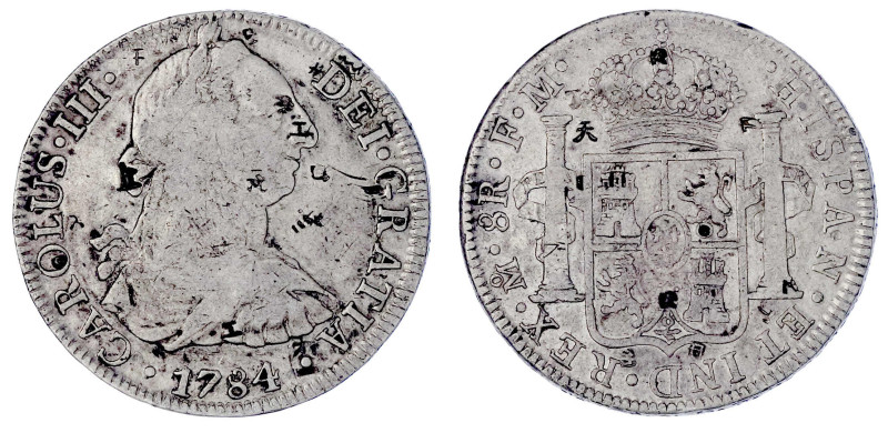 Ausländische Münzen und Medaillen

Mexiko

Karl III., 1759-1788

8 Reales ...