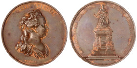 Römisch Deutsches Reich

Haus Habsburg

Maria Theresia, 1740-1780

Bronzemedaille 1872 v. Würth u. Tautenhayn, a.d. Erneuerung des Denkmals f. M...