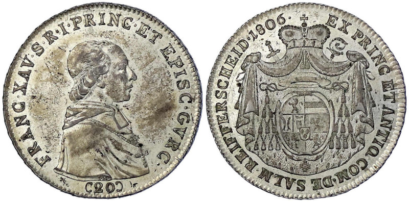 Römisch Deutsches Reich

Gurk, Bistum

Franz Xaver von Salm-Reifferscheid, 1...
