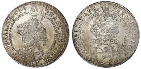 Römisch Deutsches Reich

Salzburg

Paris von Lodron, 1619-1653

Reichstaler 1644. 28,90 g. fast vorzüglich. Probszt 1223. Davenport. 3504. Zöttl...
