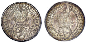 Römisch Deutsches Reich

Salzburg

Paris von Lodron, 1619-1653

Reichstaler 1646. 28,59 g. vorzüglich/Stempelglanz, feine Tönung, selten in dies...