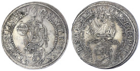 Römisch Deutsches Reich

Salzburg

Paris von Lodron, 1619-1653

Reichstaler 1651. 28,84 g. sehr schön/vorzüglich, Felder min. überarbeitet. Prob...