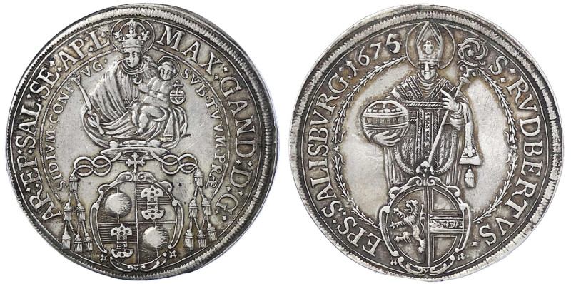 Römisch Deutsches Reich

Salzburg

Max Gandolph Graf Kuenburg, 1668-1687

...