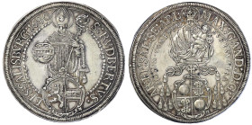 Römisch Deutsches Reich

Salzburg

Max Gandolph Graf Kuenburg, 1668-1687

Reichstaler 1680. 28,51 g. vorzüglich, kl. Kratzer. Probszt 1661. Dave...