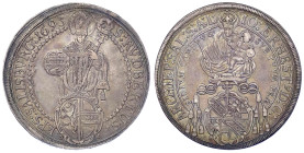 Römisch Deutsches Reich

Salzburg

Johann Ernst von Thun und Hohenstein, 1687-1709

Reichstaler 1693. St. Rudbertus. 29,17 g. vorzüglich, kl. Kr...